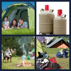 4 Images 1 Mot CAMPING