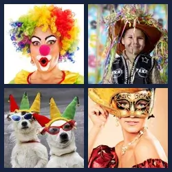 4 Images 1 Mot CARNAVAL