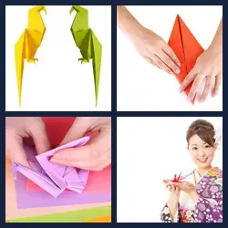 4 Images 1 Mot ORIGAMI