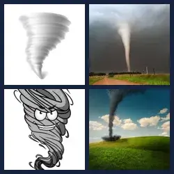 4 Images 1 Mot TORNADE