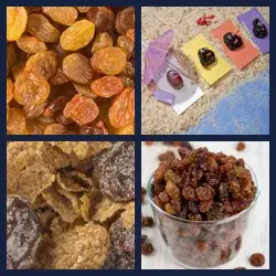 4 Images 1 Mot RAISINS