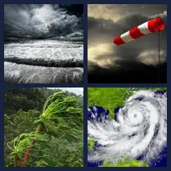 4 Images 1 Mot OURAGAN