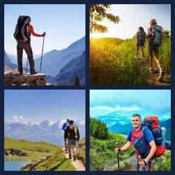 4 Images 1 Mot TREKKING