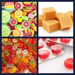 4 Images 1 Mot BONBONS