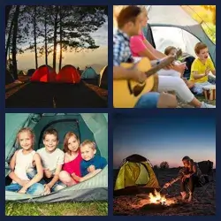 4 Images 1 Mot CAMPER