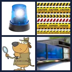 4 Images 1 Mot POLICE