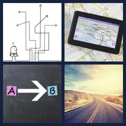 4 Images 1 Mot ROUTE