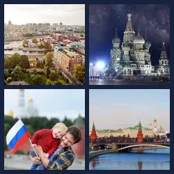 4 Images 1 Mot MOSCOU