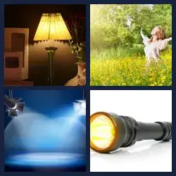 4 Images 1 Mot LUMIERE