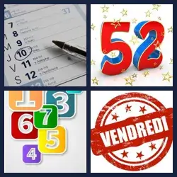 4 Images 1 Mot SEMAINE