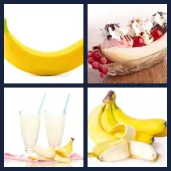 4 Images 1 Mot BANANE