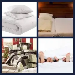 4 Images 1 Mot DUVETS