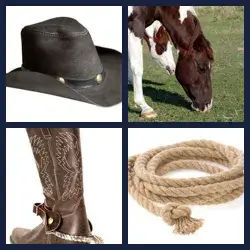 4 Images 1 Mot COWBOY